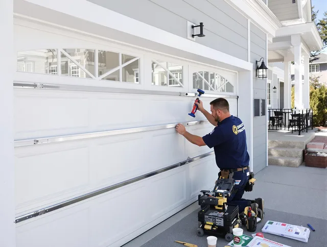 Professional garage door installation by Marblehead Garage Door Repair in Marblehead