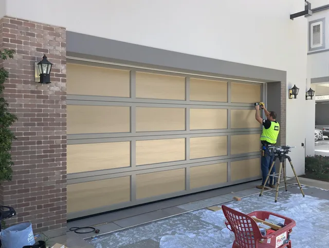 Garage door replacement service by Marblehead Garage Door Repair in Marblehead