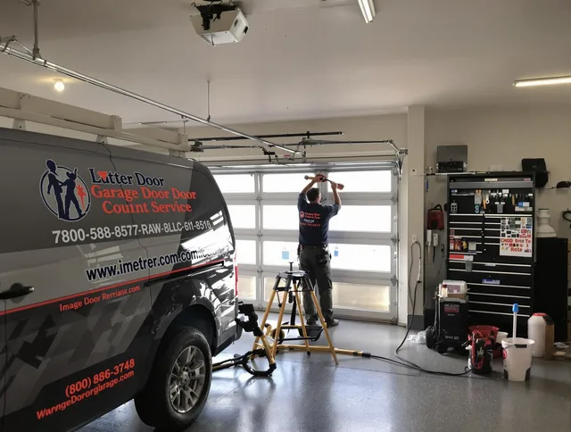 Marblehead Garage Door Repair team performing same-day garage door repair in Marblehead